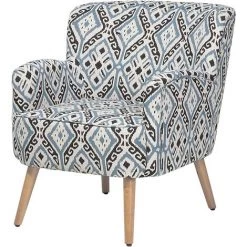 BELIANI Ensemble Fauteuil Avec Repose-pieds - Beige -Pas Cher Fauteuil Magasin 6855015 3