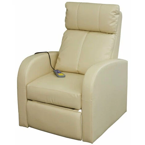 HELLOSHOP26 Fauteuil De Massage Confort Relaxant Massage Chauffage Massant Détente Beige - Beige 3 HELLOSHOP26 Fauteuil De Massage Confort Relaxant Massage Chauffage Massant Détente Beige - Beige