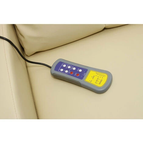 HELLOSHOP26 Fauteuil De Massage Confort Relaxant Massage Chauffage Massant Détente Beige - Beige 5 HELLOSHOP26 Fauteuil De Massage Confort Relaxant Massage Chauffage Massant Détente Beige - Beige â Image 3