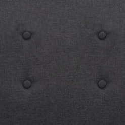 Fauteuil Acier Et Tissu Gris Foncé VidaXL 11 Fauteuil Acier Et Tissu Gris Foncé VidaXL -Pas Cher Fauteuil Magasin 8613424 5