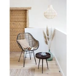 RENDEZ VOUS DéCO Fauteuil Jasmine En Rotin Naturel Foncé - Marron -Pas Cher Fauteuil Magasin 9720915 2