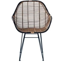 RENDEZ VOUS DéCO Fauteuil Jasmine En Rotin Naturel Foncé - Marron -Pas Cher Fauteuil Magasin 9720915 5